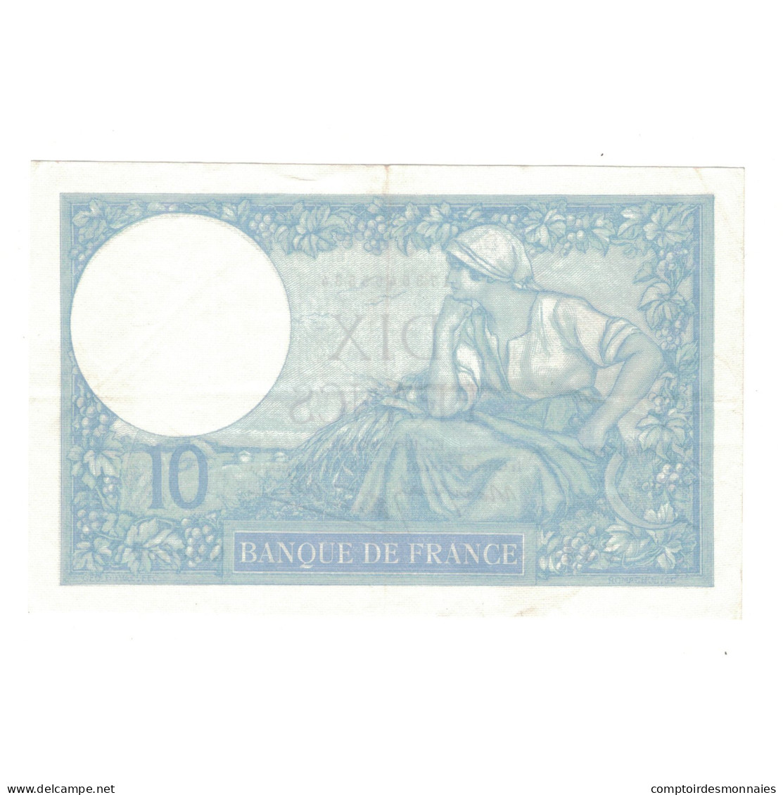 France, 10 Francs, Minerve, 1939, Q.69459, TTB+, Fayette:7.3, KM:84 - 10 F 1916-1942 ''Minerve''