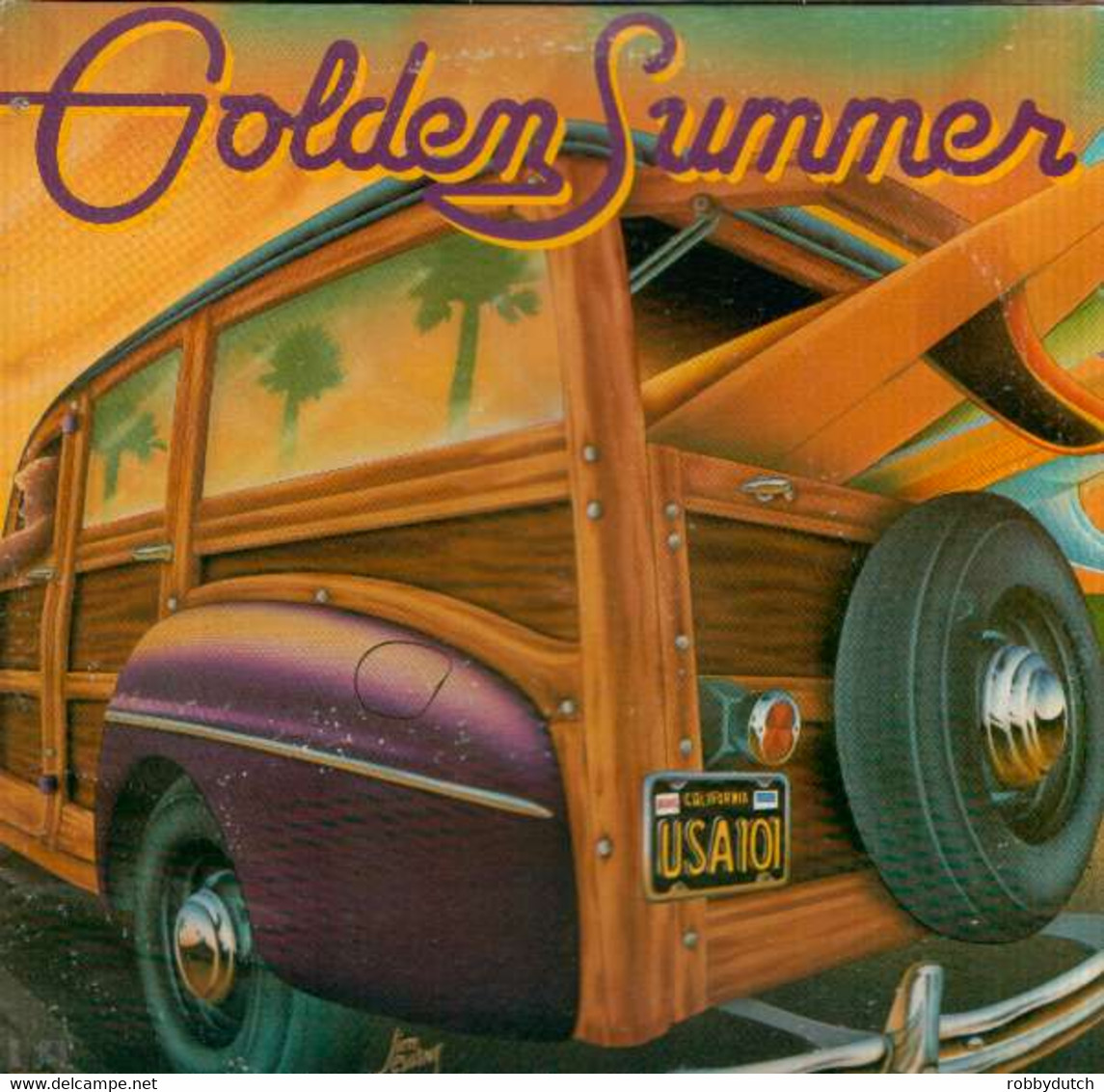 * 2LP *  GOLDEN SUMMER - BEACH BOYS / VENTURES / JAN & DEAN / SURFARIS / A.o. Incl. Big Poster. USA 1976 - Compilaciones