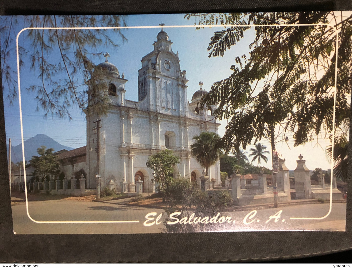 Postcard Izalco Church 2013 - El Salvador