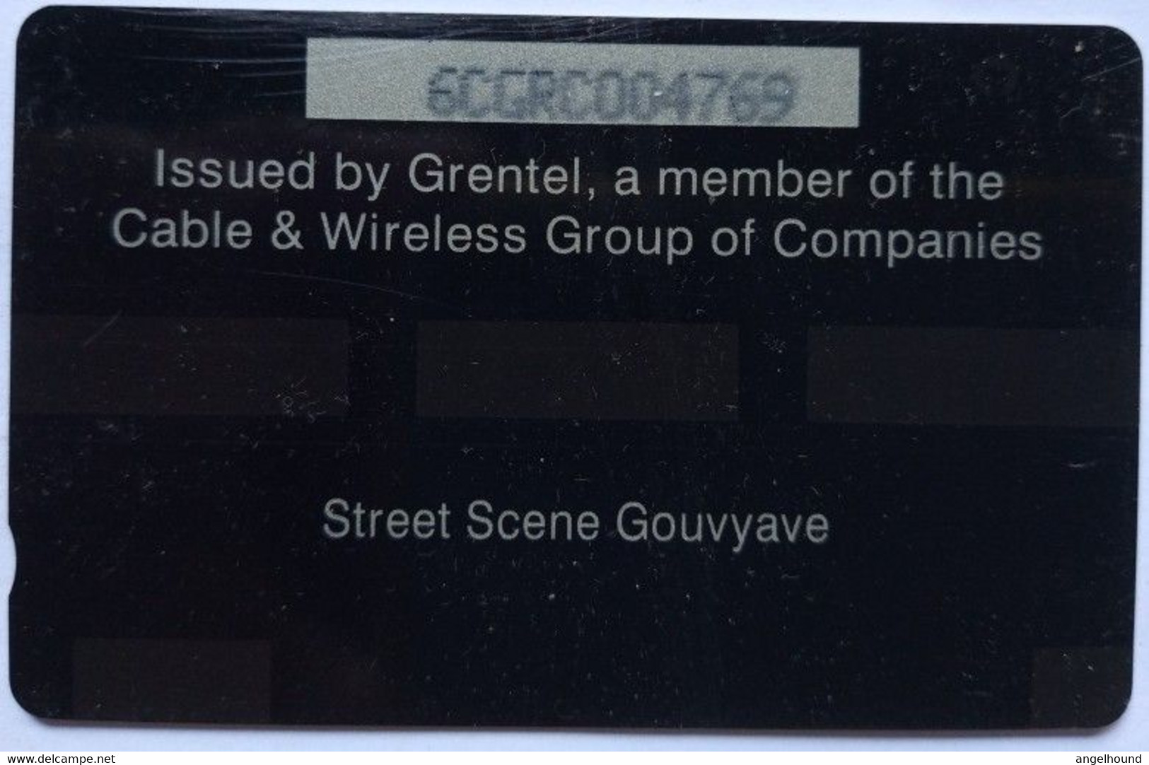 Grenada Cable And Wireless EC$40 6CGRC " Street Scene Gouvyave " - Grenade