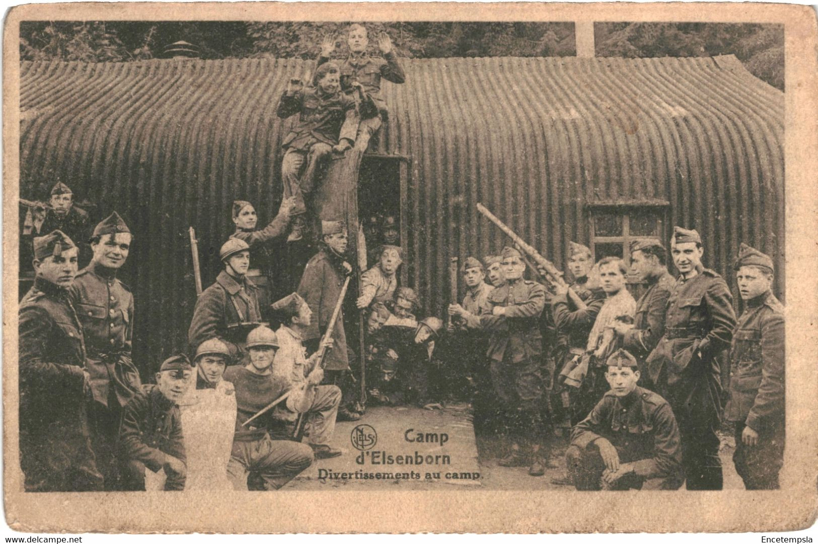 CPA Carte Postale  Belgique-Elsenborn  Camp Divertissements VM51145ok - Butgenbach - Bütgenbach