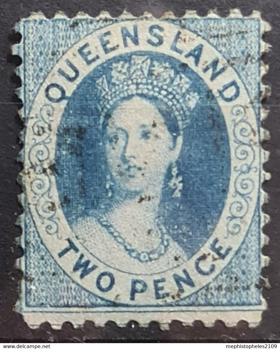 QUEENSLAND 1878 - Canceled - Sc# 58 - 2d - Oblitérés