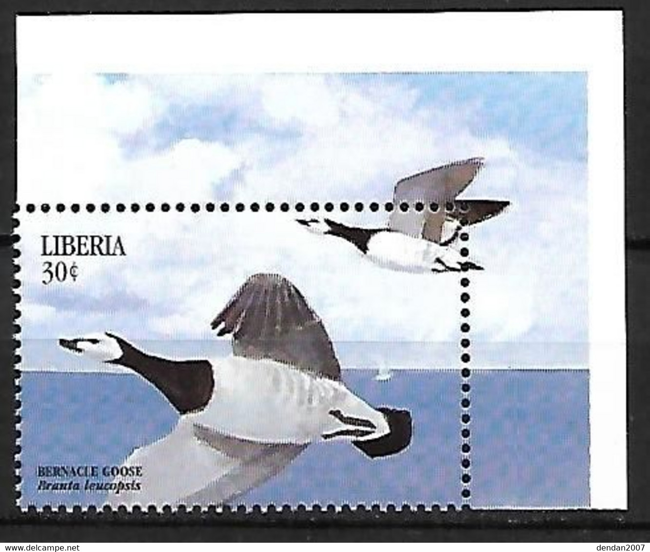 Liberia - MNH ** 1999 :  Barnacle Goose -   Branta Leucopsis - Oies