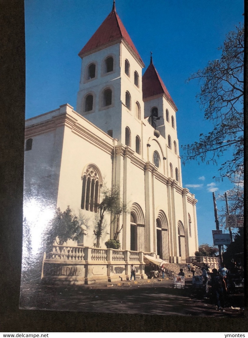 Postcard San Miguel Cathedral 2012 - El Salvador