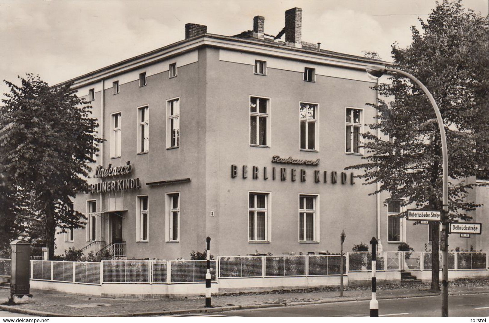 D-14193 Berlin - Grunewald - Restaurant "Lindeneck"  - Hubertusbader Str.8 "Berliner Kindl" - Schöneberg