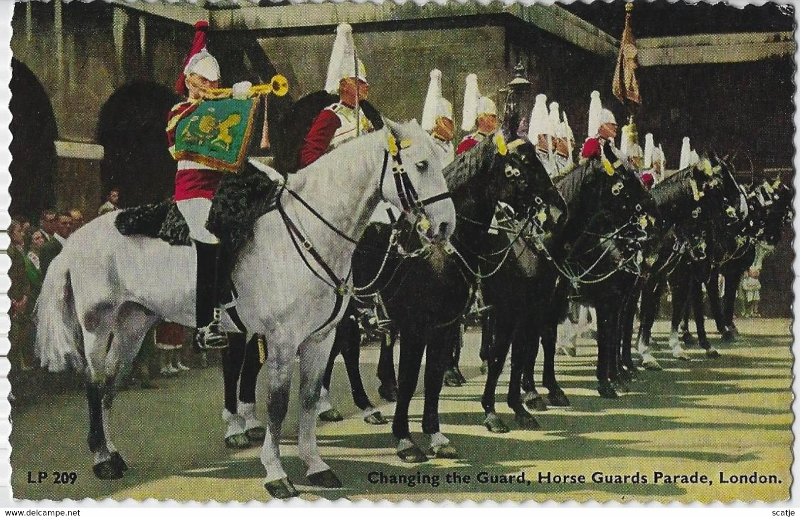 London.   -    Changing The Guard,   Horse Guards Parade. - Whitehall