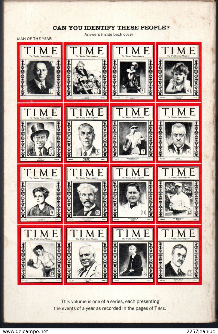 Time Capsule / 1929 * Hoover * History Of The Year Condensed From The Pages Of Time - Mondo