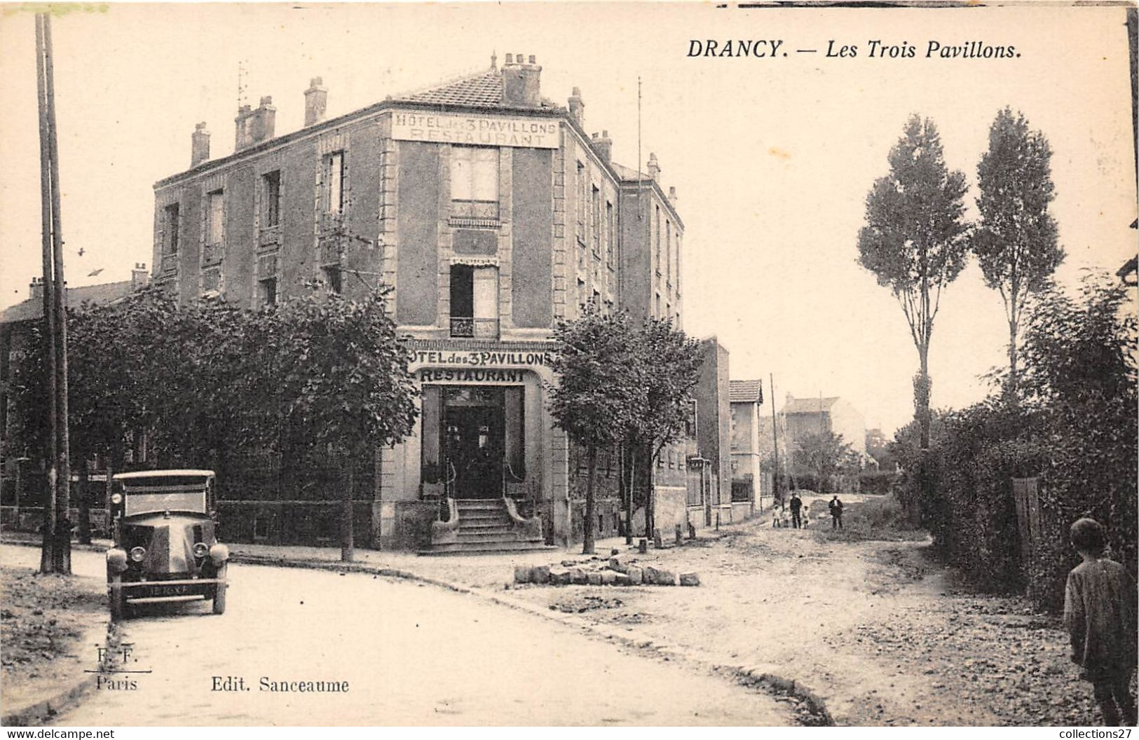 93-DRANCY- LES TROIS PAVILLONS - RESTAURANTS - Drancy