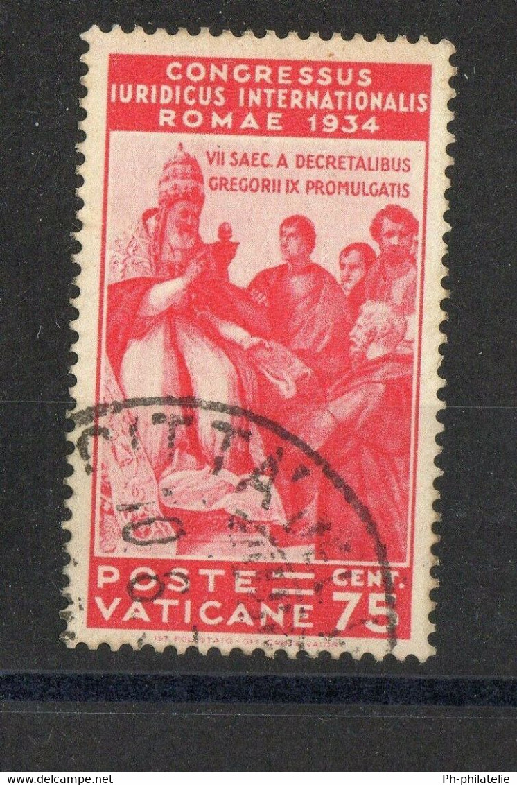 VATICAN: TIMBRE OBLITERE N°69 - Used Stamps