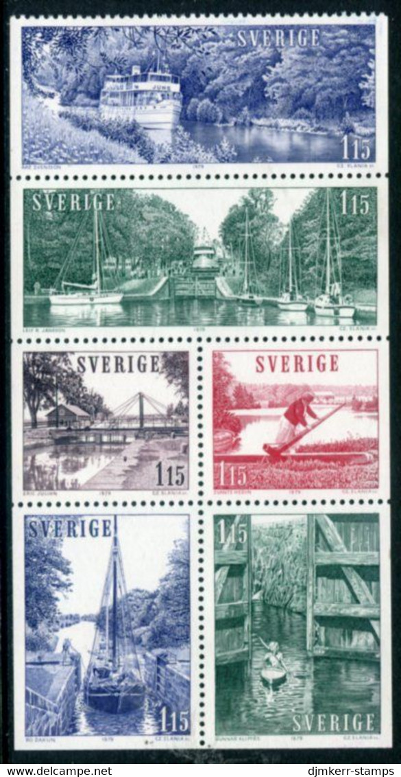 SWEDEN 1979 Tourism: Göta Canal MNH / **.  Michel 1065-70 - Ungebraucht