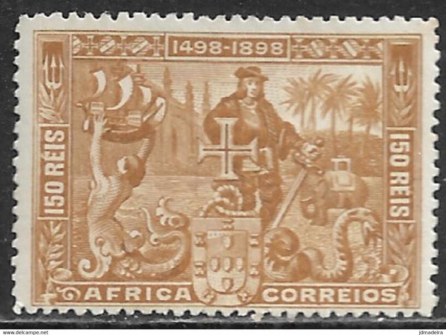 Portuguese Africa – 1898 Sea Way To India 150 Réis Mint Stamp - Afrique Portugaise