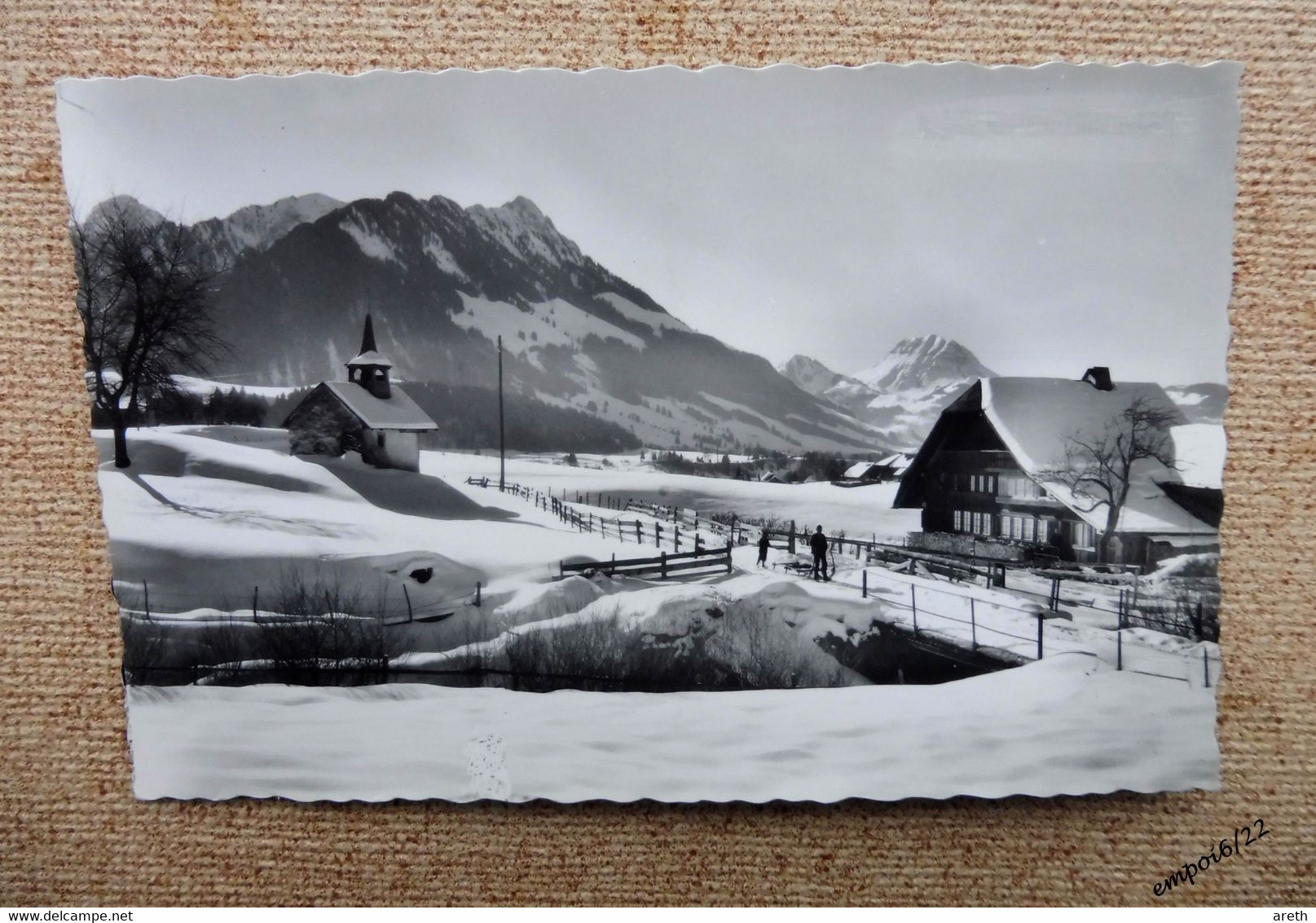 Suisse - CHARMEY - Dents De Broc Et Moléson - Luge - Broc