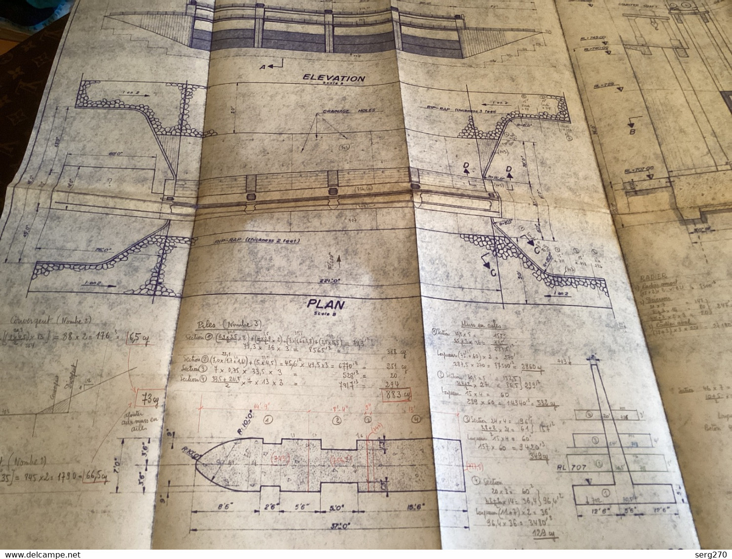 Plan Topographique  Water Conservation Irrigation Weirs On Thé Mehi And Gwydir Rivers 1969 Australia Australie - Travaux Publics