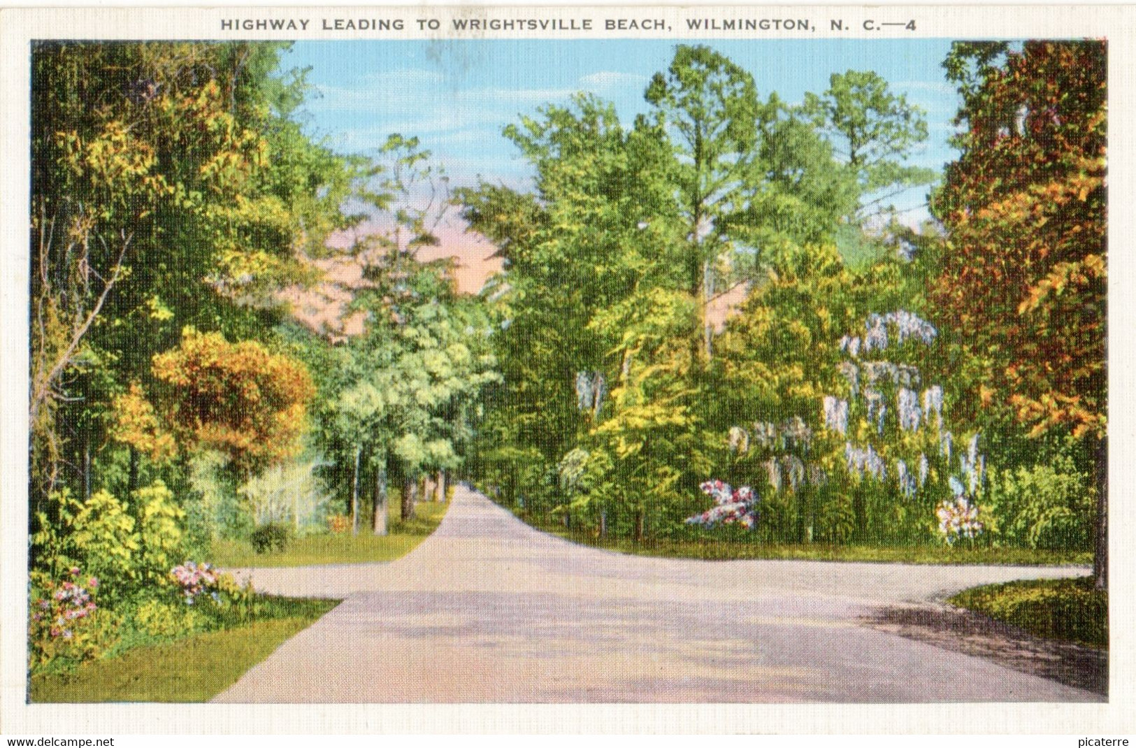 Highway Leading To Wrightsville Beach, Wilmington , N.C.-4 - Wilmington