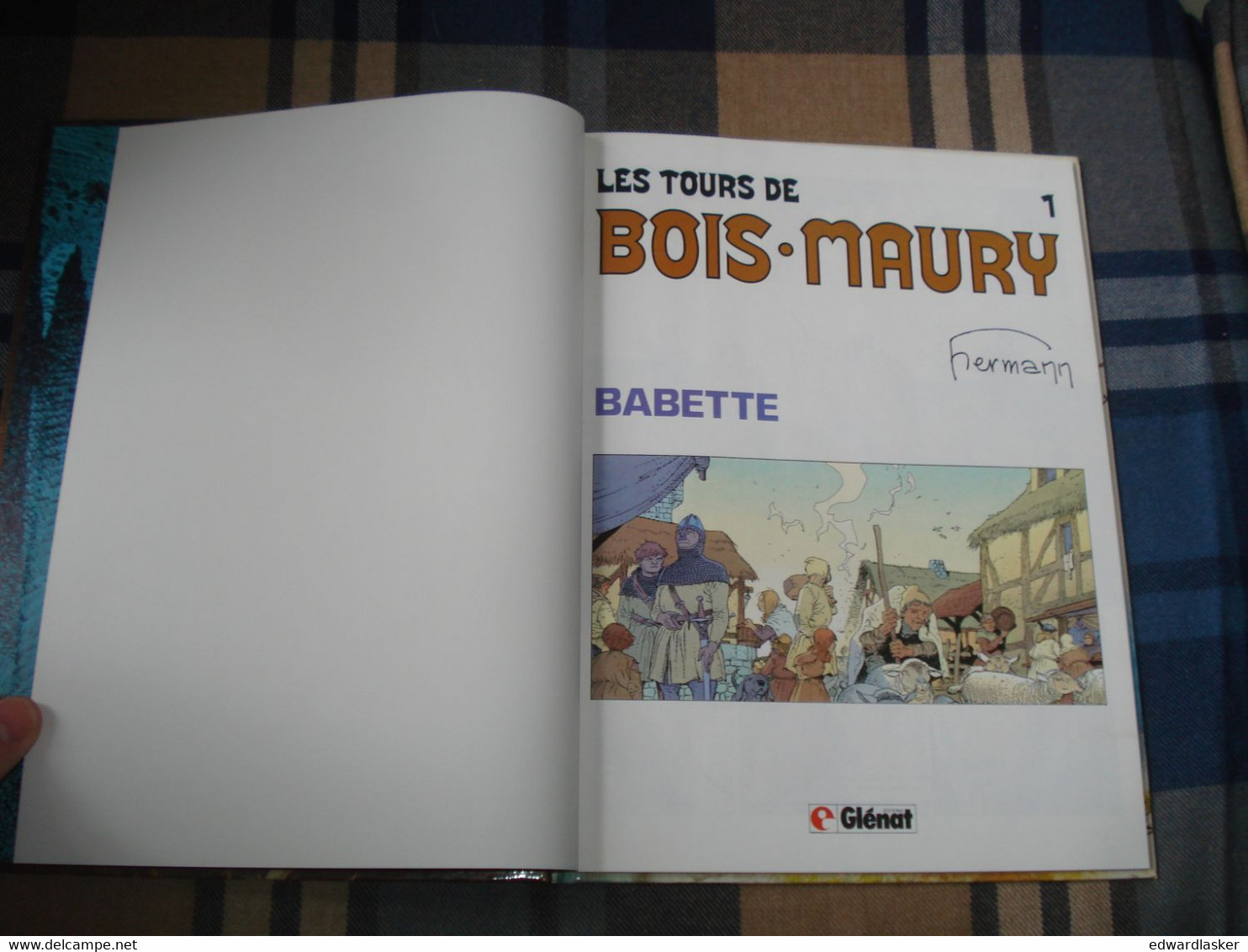 LES TOURS DE BOIS MAURY 1 : Babette /Hermann - EO Glénat Octobre 1984 [2] - Tours De Bois-Maury, Les