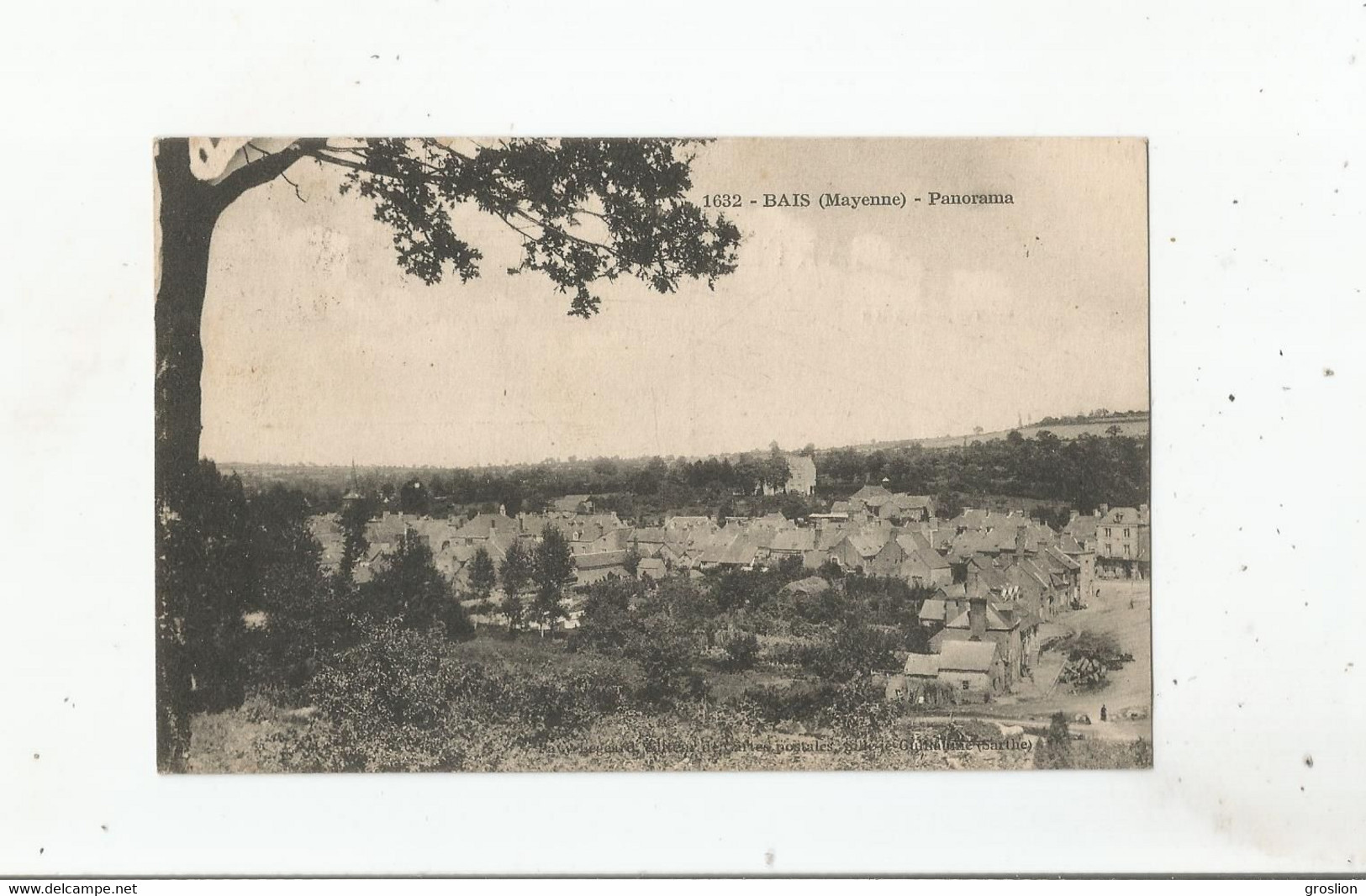 BAIS (MAYENNE) 1632 PANORAMA 1932 - Bais