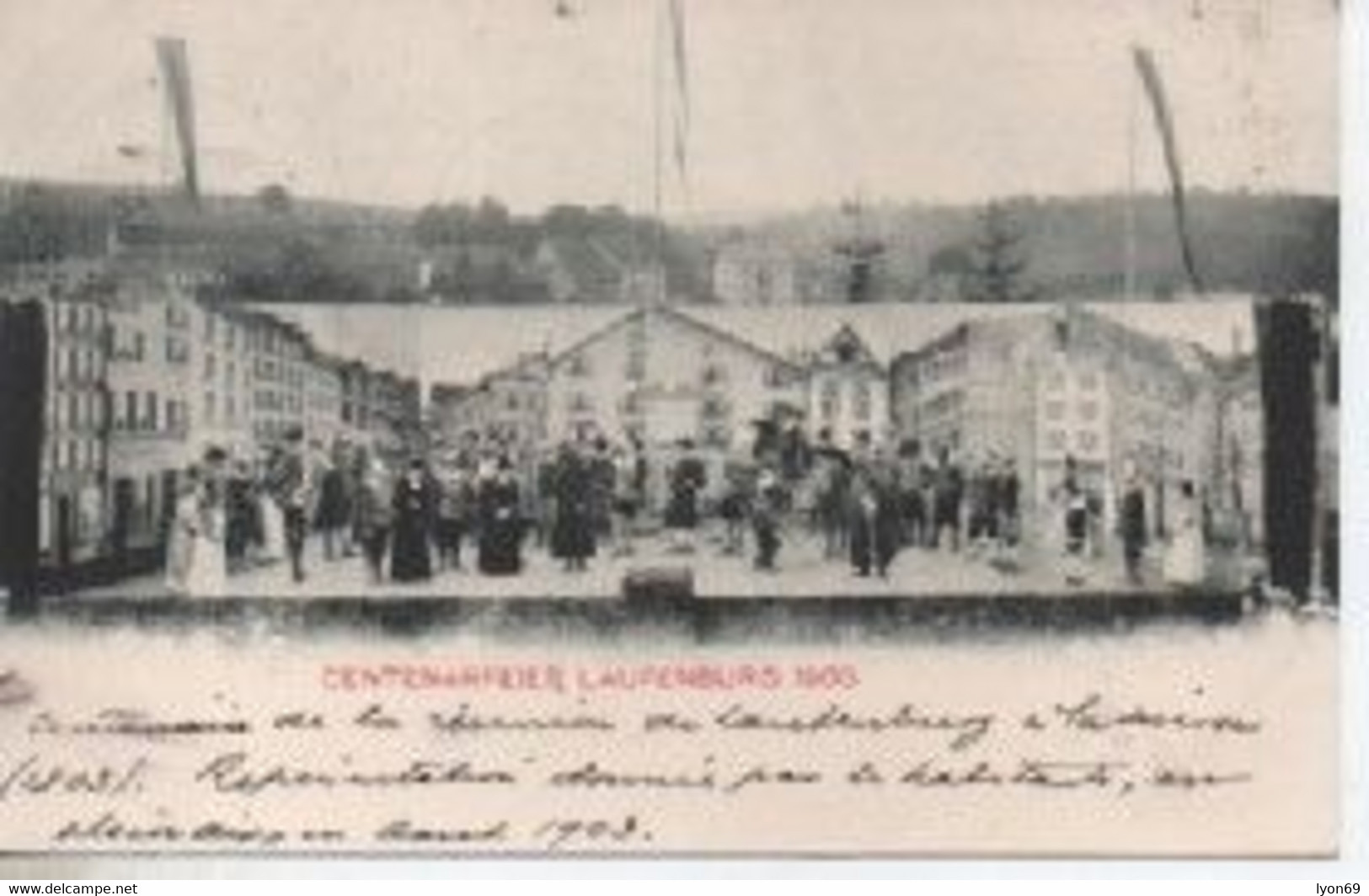 CENTANAIRE  1903   LAUFENBURG   AGE D OR - Laufenburg 