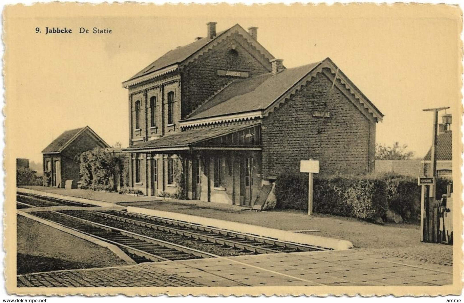 Jabbeke   *   De Statie  (Gare - Station - Statie - Bahnhof) - Jabbeke