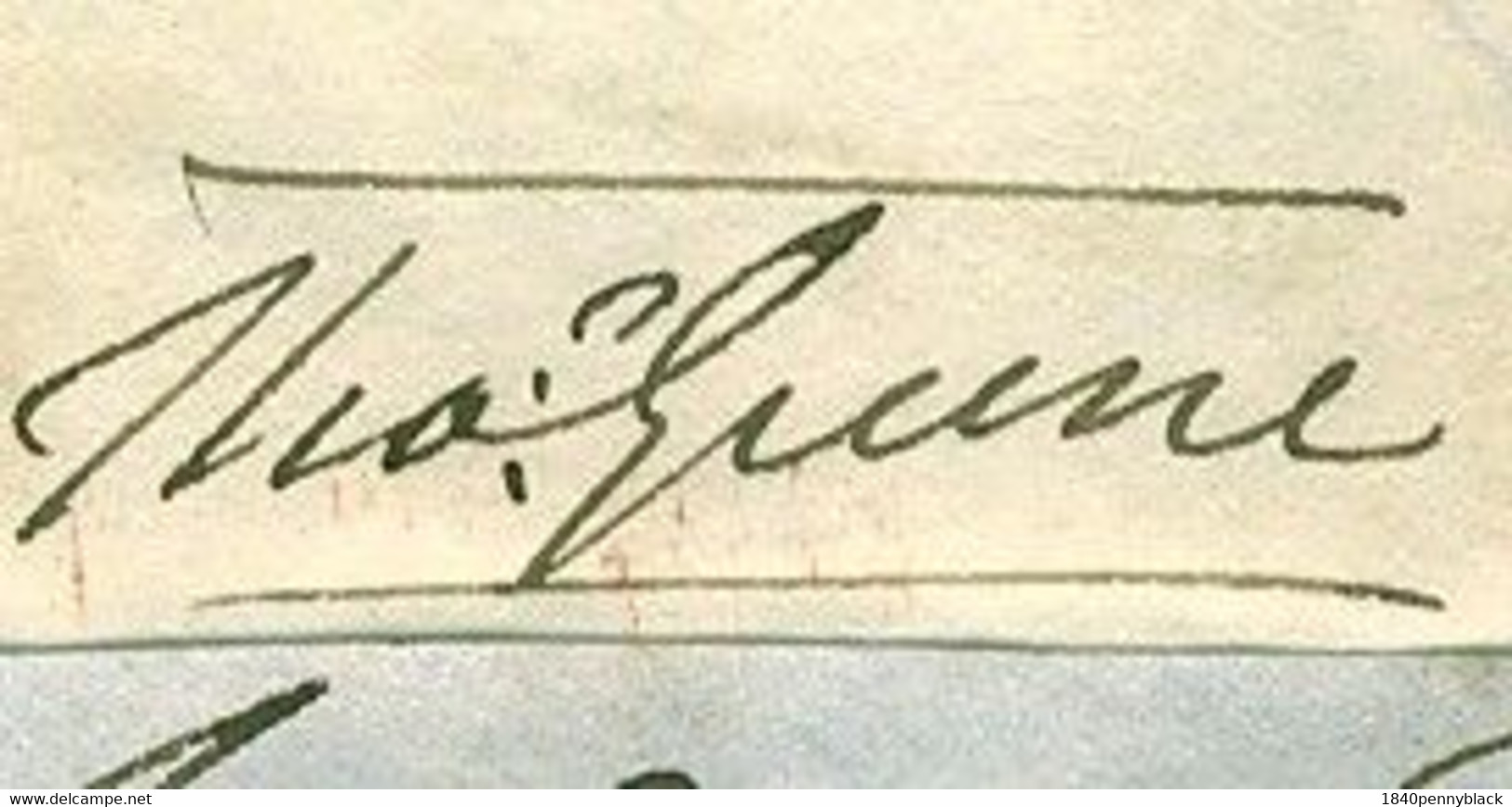 GB 1838 FREE  Front  Signed By Thomas Greene M.P For Lancaster 1824-52 - ...-1840 Precursori