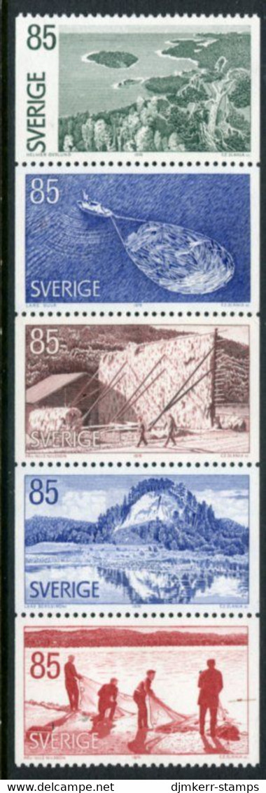 SWEDEN 1976 Tourism: Angermanland  MNH / **.  Michel 945-49 - Ungebraucht