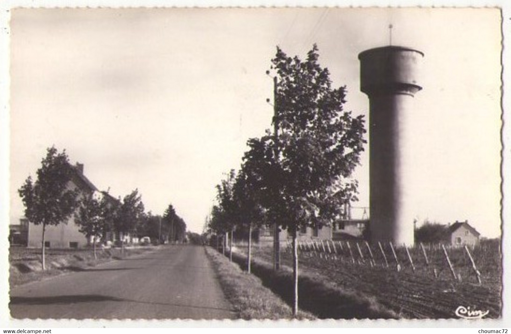 (41) 1543, Saint St Amand De Vendome, Combier 8587, La Route Des Bréviaires Et Le Château D'eau - Saint Amand Longpre