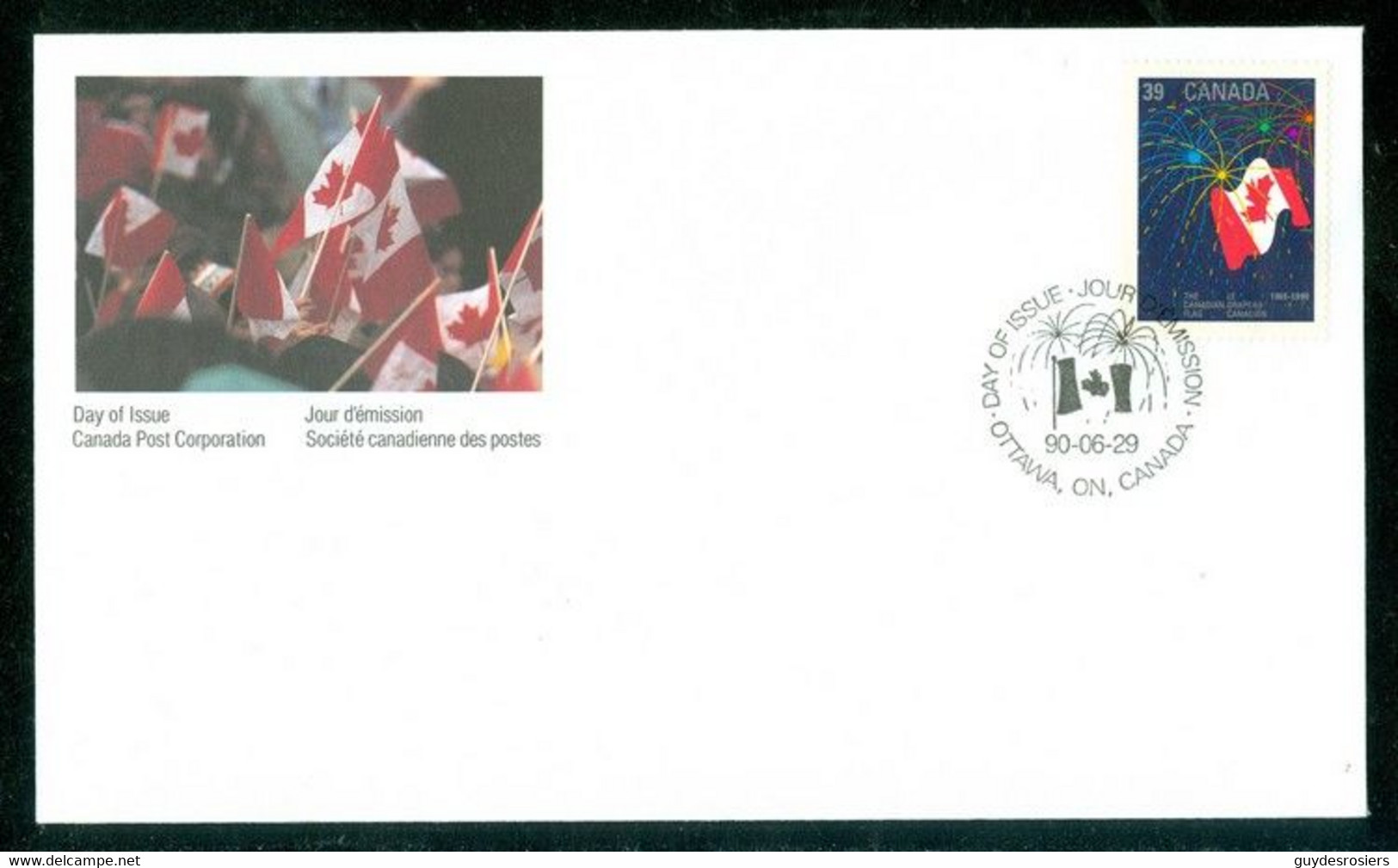 Jour Du CANADA Day; Timbre Scott # 1278 Stamp; Pli Premier Jour / First Day Cover (9963) - Briefe U. Dokumente