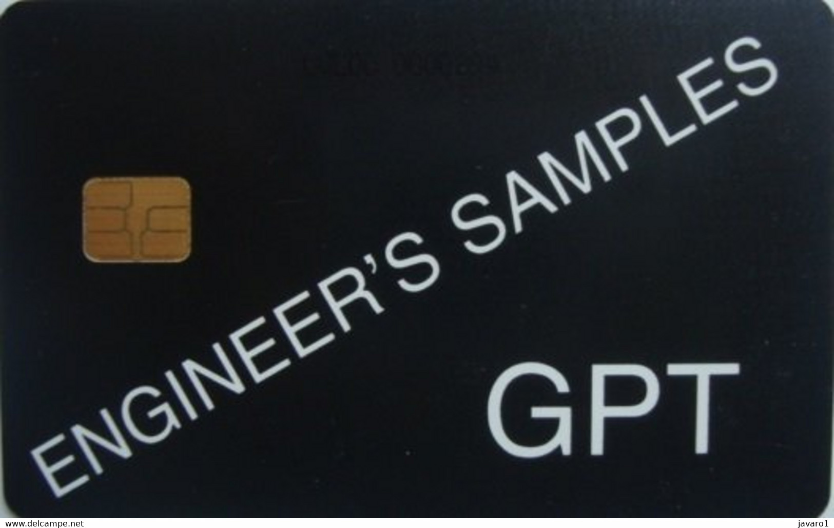 GPT DEMO : GPT ENGINEER)S SAMPLE (Black) (20000 Units) ( Batch: LVLD000203) MINT - Eurostar, Cardlink & Railcall