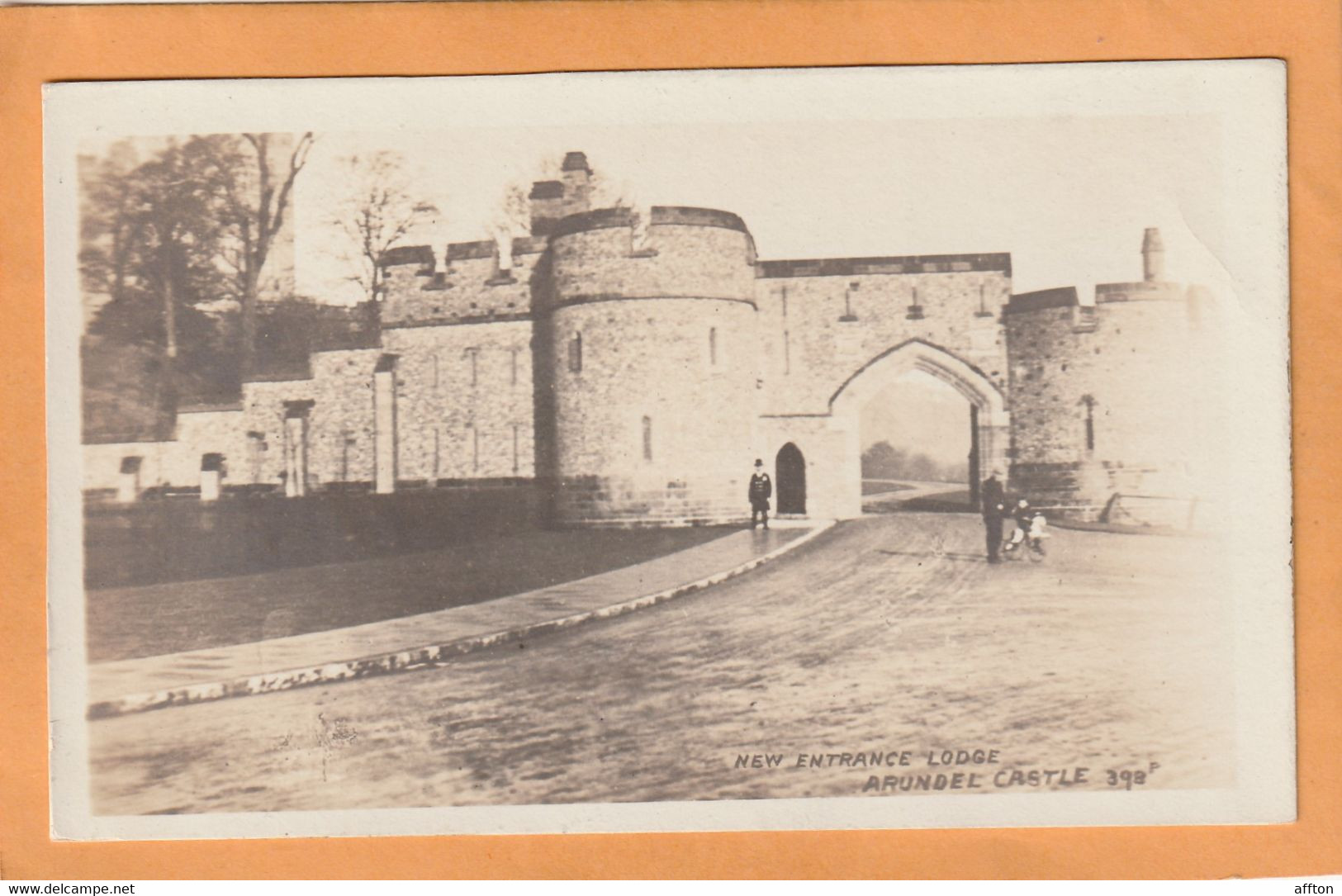 Arundel UK 1908 Real Photo Postcard - Arundel