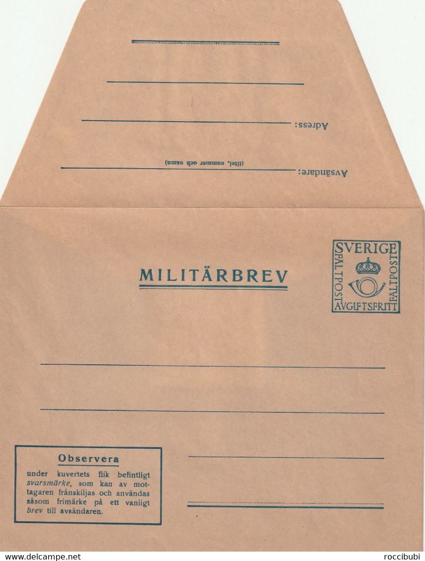 Schweden - Militärbrev - Militärmarken