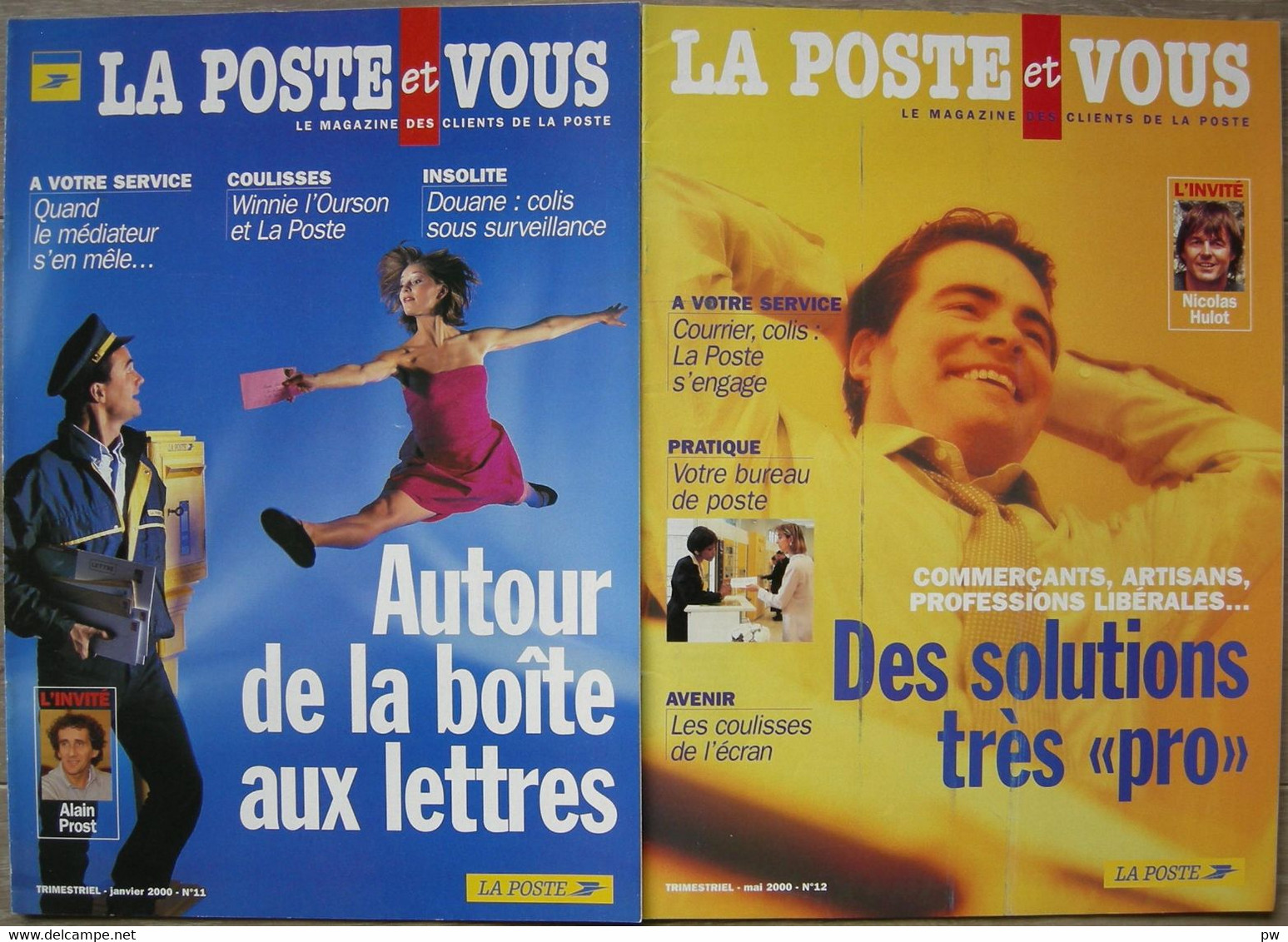 REVUE LA POSTE ET VOUS Année 2000 N° 11 Et 12 Janvier Et Mai - Français (àpd. 1941)