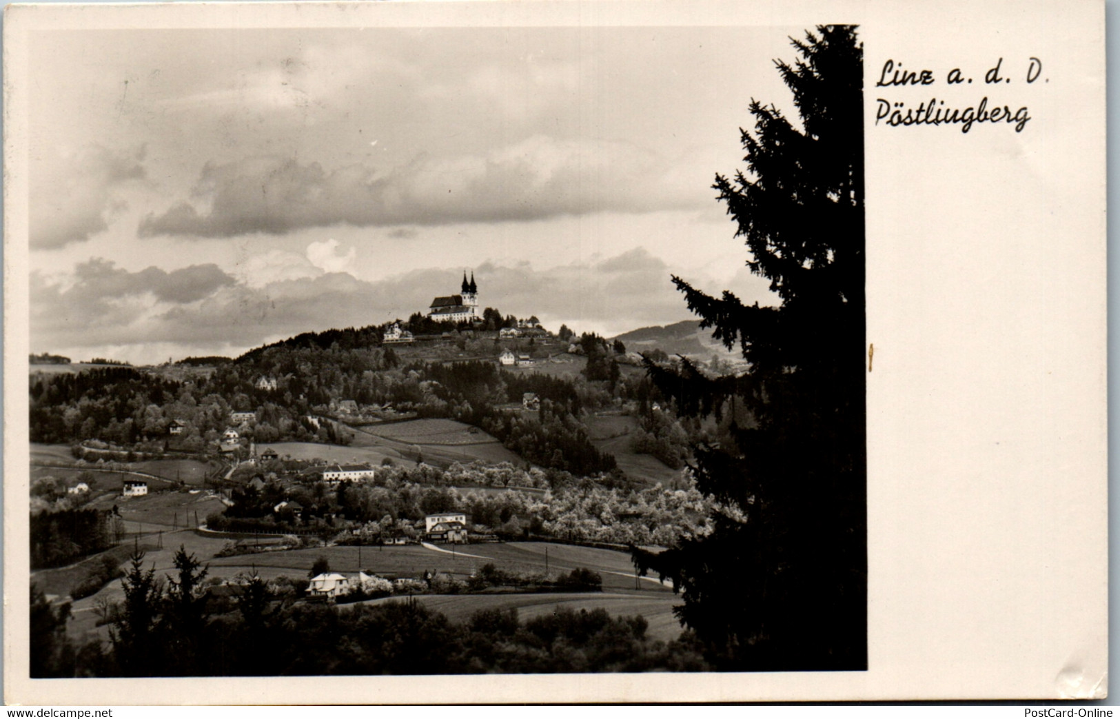 34964 - Oberösterreich - Linz An Der Donau , Pöstlingberg - Gelaufen 1952 - Linz Pöstlingberg