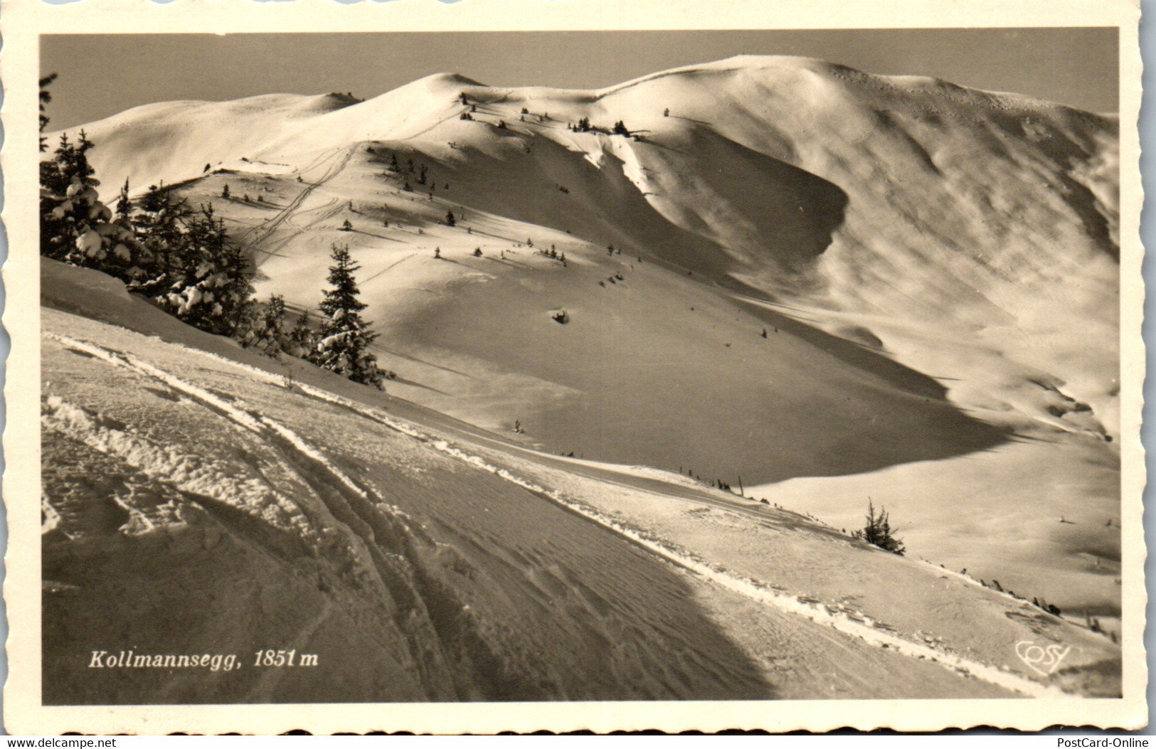 35154 - Salzburg - Dienten Am Hochkönig , Kollmannsegg - Gelaufen 1951 - Dienten