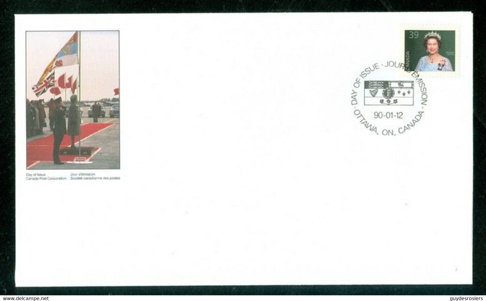 Reine / Queen Elizabeth II; Timbre Scott # 1167 Stamp; Pli Premier Jour / First Day Cover (9975) - Briefe U. Dokumente