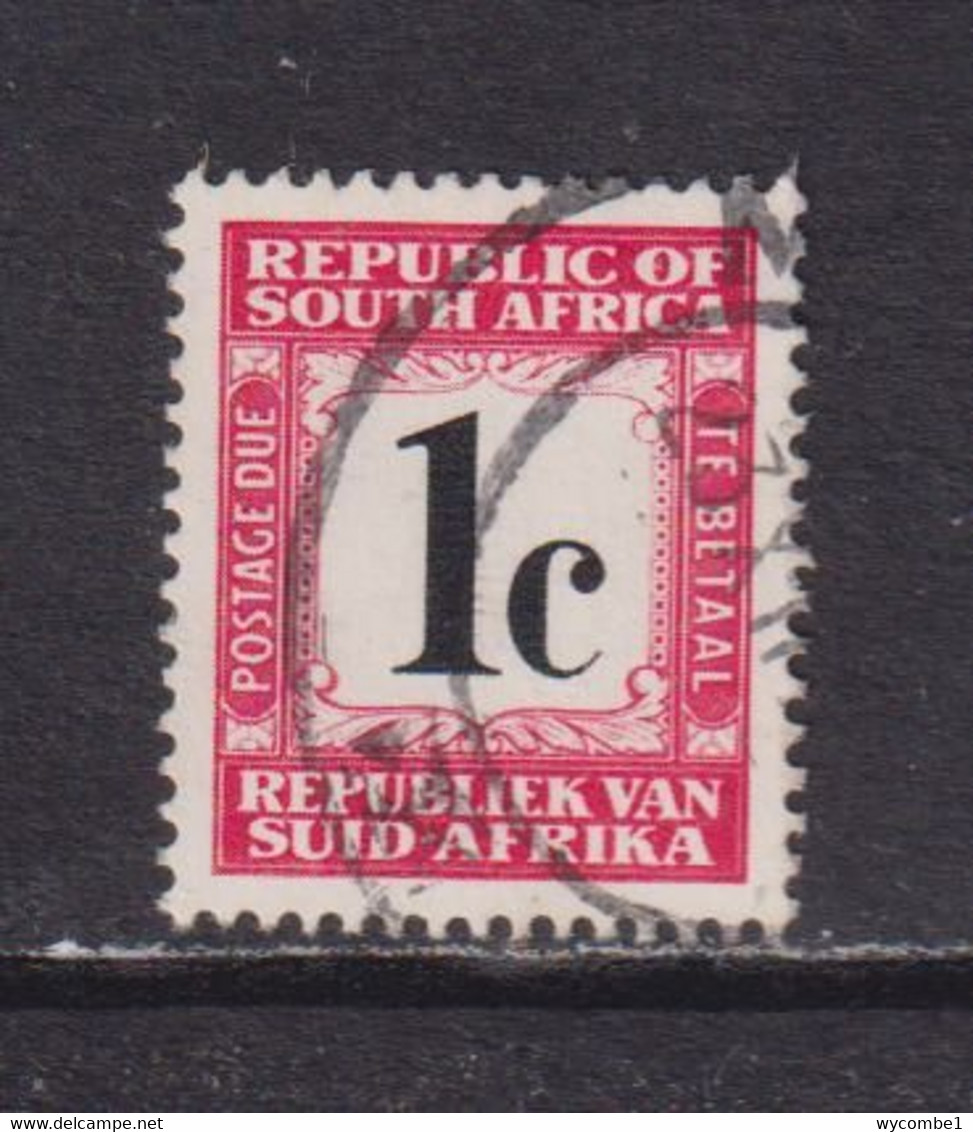 SOUTH AFRICA - 1961 Postage Due 1c Used As Scan - Portomarken