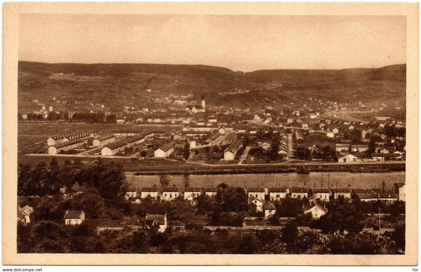 Meurthe Et Moselle : NEUVES MAISONS : Vue Générale - Neuves Maisons