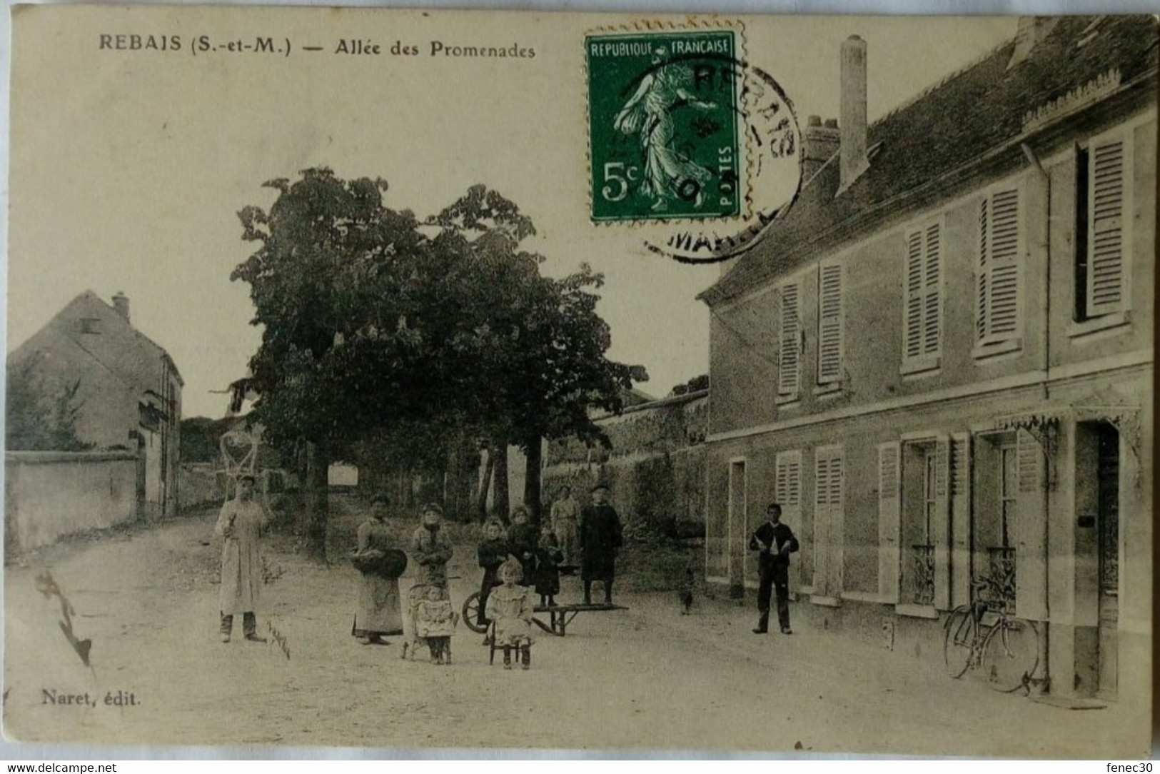 77 Rebais (Seine Et Marne) Allée Des Promenades - Rebais