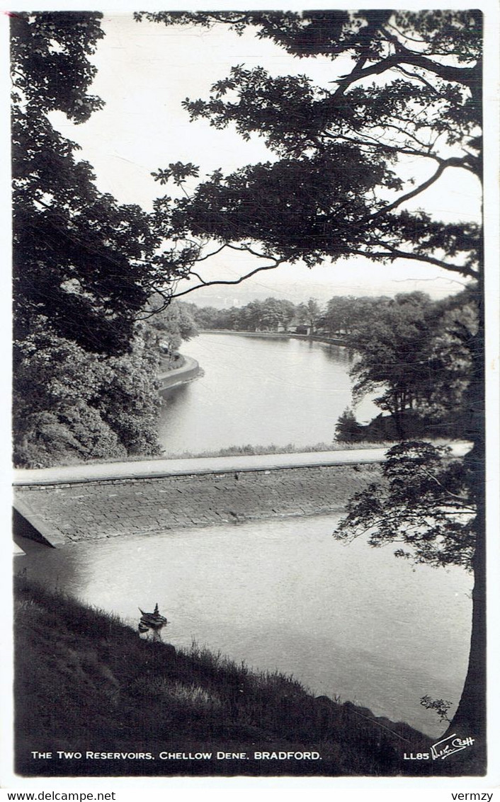 CPSM  BRADFORD : Chellow Dene  - The Two Reservoirs - Bradford