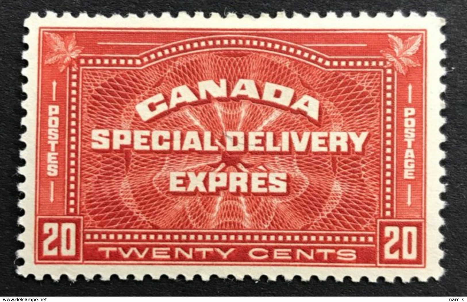 CANADA 1930 - NEUF*/MH - YT 4 - Mi 156 - SC E4 - SG S6 - LUXE - Special Delivery