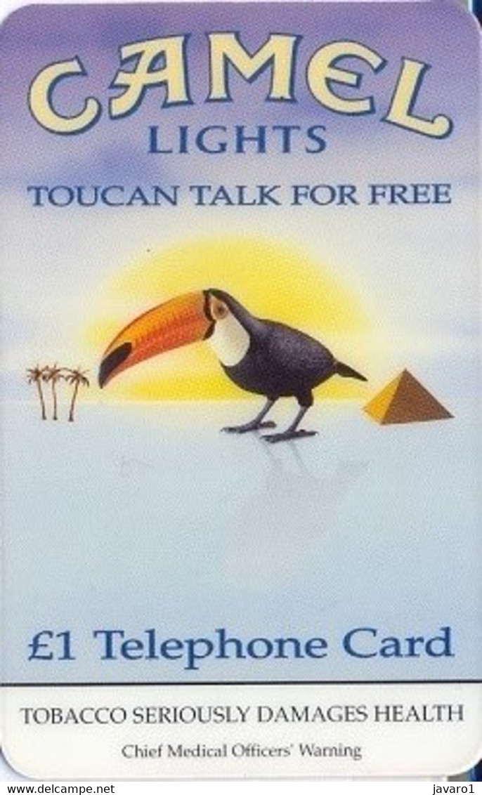 DIFFERENT : CAM01 L 1 CAMEL Cigarettes Toeken Bird Egypt Pyramid ( Batch: SCX001 410) MINT - Sonstige & Ohne Zuordnung