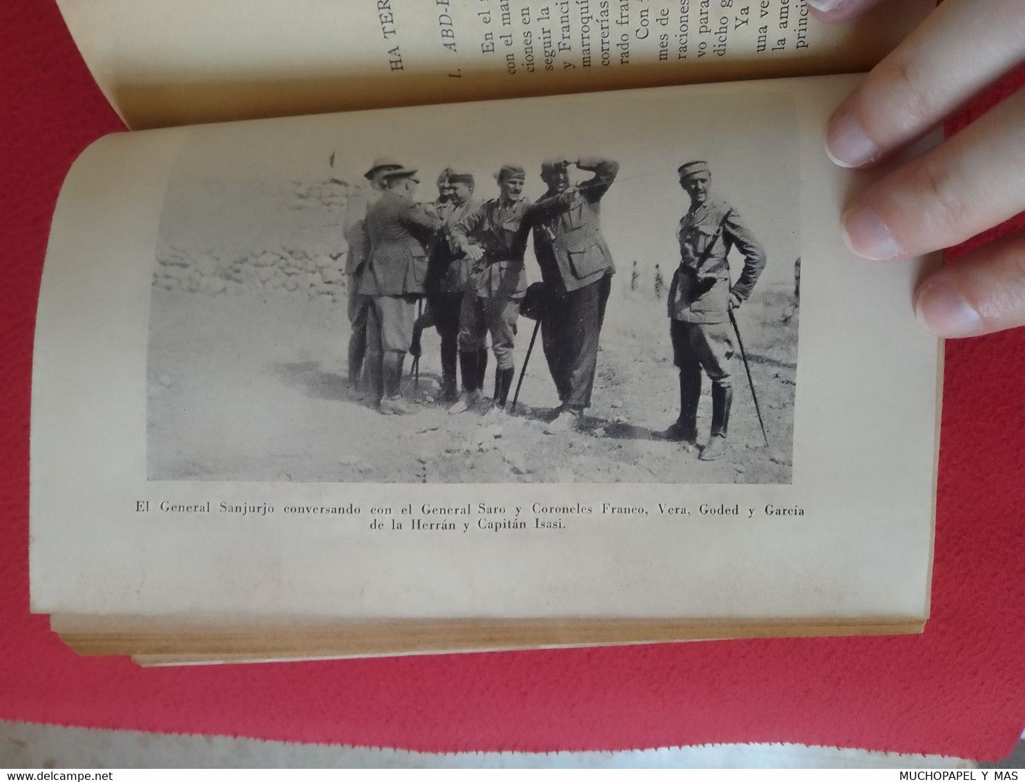 ANTIGUO LIBRO EDITORIAL AHR GENERAL SANJURJO UN LAUREADO EN EL PENAL DEL DUESO, 1957 EMILIO ESTEBAN-INFANTES. ESPAÑA....