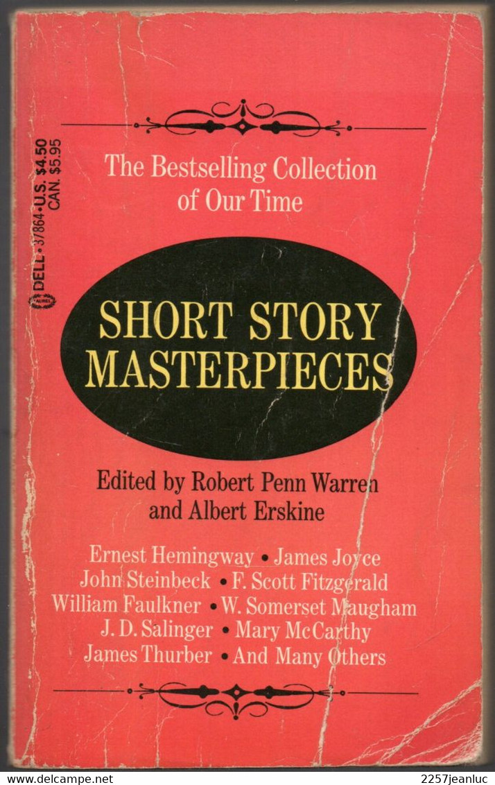 The Bestselling Collection Of Our Time * Short Story Masterpieces  .Edition 1958 - Culture