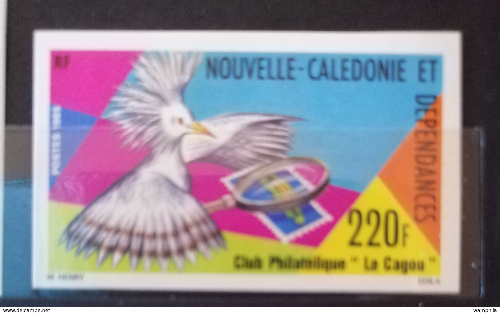 Nouvelle-Calédonie NON DENTELE N°511**. Cote 20€ - Imperforates, Proofs & Errors