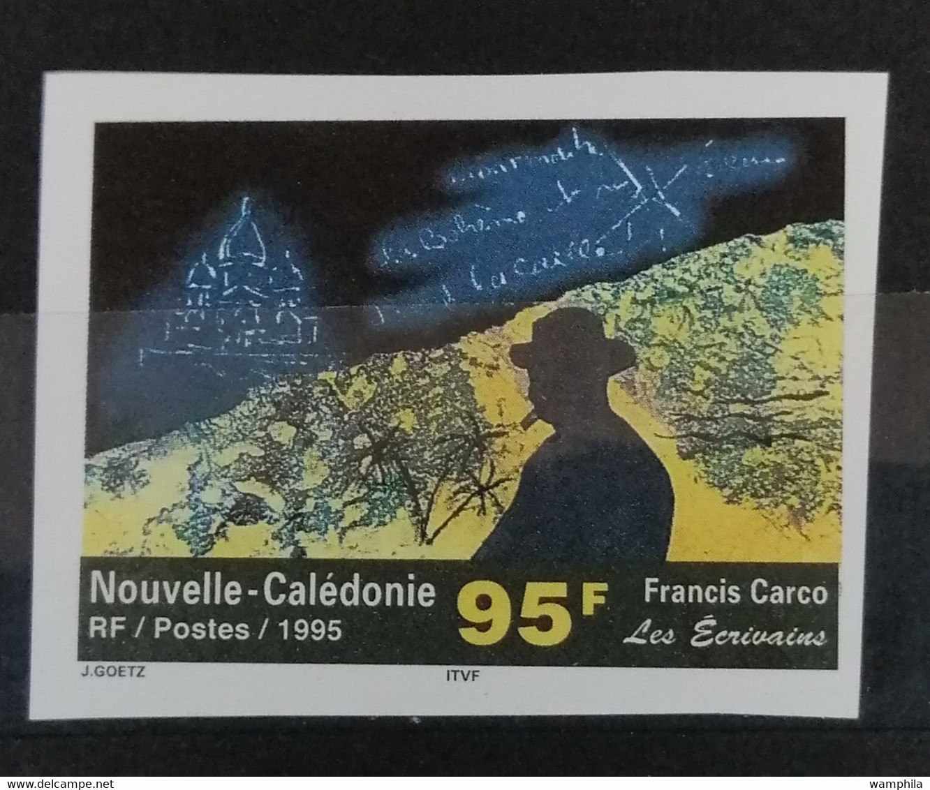 Nouvelle-Calédonie NON DENTELE N°714**.Ecrivain. Cote 10€ - Geschnittene, Druckproben Und Abarten