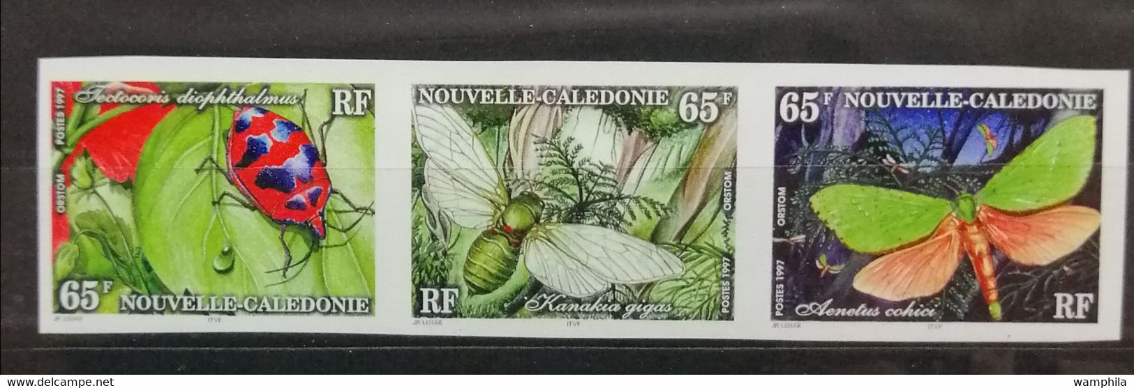 Nouvelle-Calédonie NON DENTELE N°746A**. Papillons. Cote 60€ - Non Dentelés, épreuves & Variétés