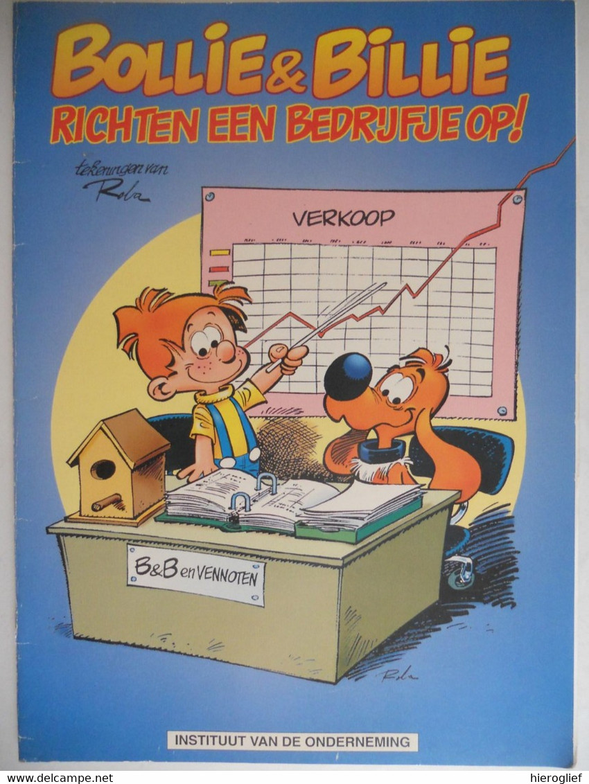 Bollie En Billie RICHTEN EEN BEDRIJF OP - Tekeningen ROBA - 1995 - Instituut Van De Onderneming - Bollie En Billie