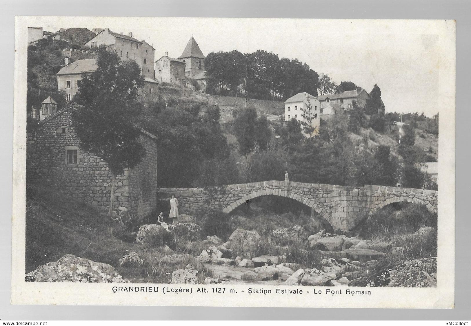 Grandrieu, Pont Romain (A4p62) - Gandrieux Saint Amans