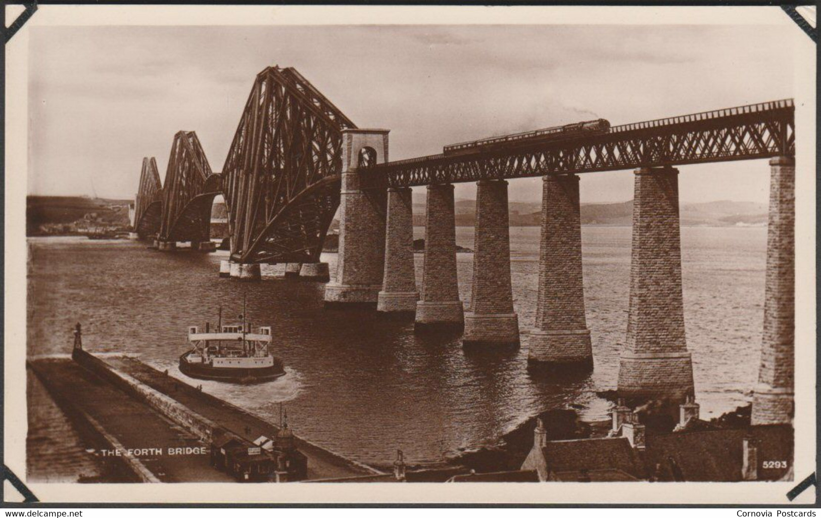 The Forth Bridge, South Queensferry, C.1930 - JB White RP Postcard - West Lothian
