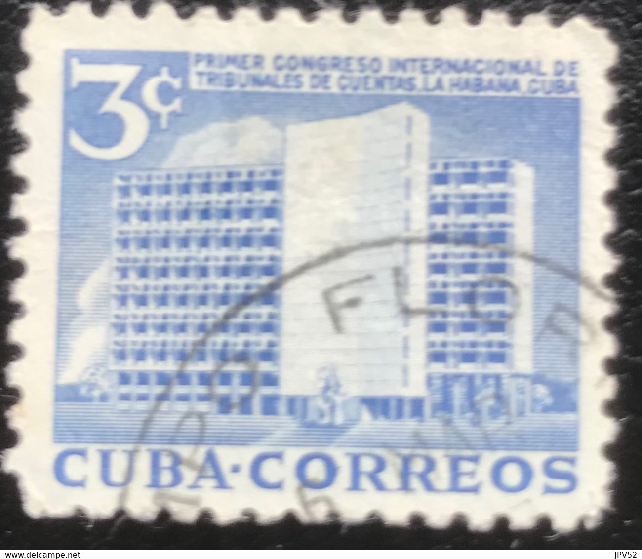 Cuba - C10/19 - (°)used - 1953 - Michel 397 - Rechtbank Congres - Gebraucht