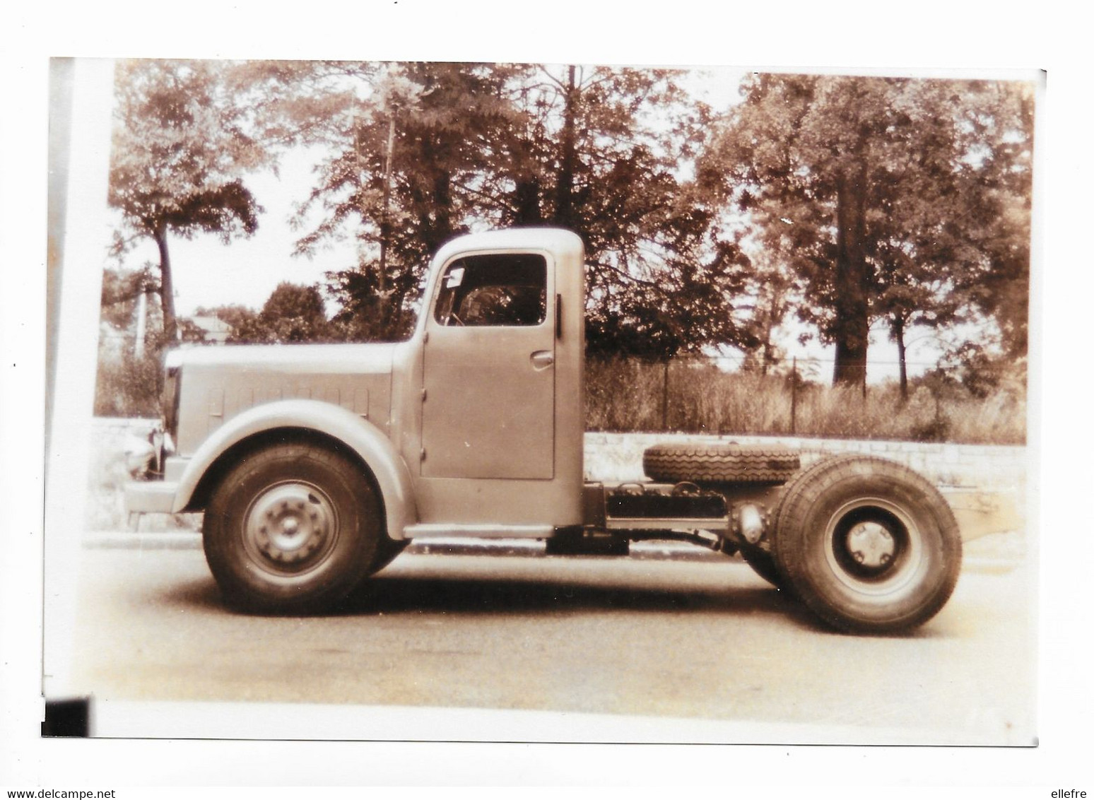 Photo Reproduction Camion Poids Lourd ( Tracteur Sans Remorque ) Marque à Identifier 10/15 Cm Datée De 1994 - Auto's