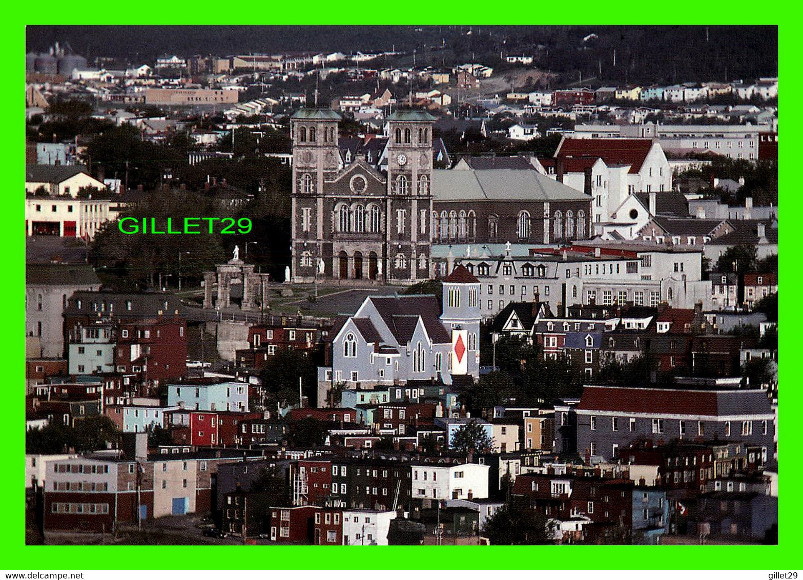 ST JOHN'S, NEWFOUNDLAND - THE BASILICA OF ST JOHN THE BAPTIST, ROMAN CATHOLICA -  GIFFORD'S WHOLESALE - - Sonstige & Ohne Zuordnung